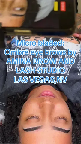 Her work speaks for itself. Good vibes and great people she made me so comfortable. And if i was in pain we laughed it out. At this point im not letting anyone else touch these brows lol! My services were ombré with @Amina | TheBrowAndLashStudio