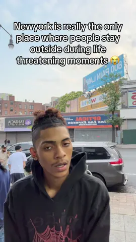 Bro it could be Ww3 and everyone gone be outside still 😭 #fyp #foryou #viral #nyc #rap 