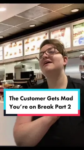 Replying to @Lena  Part 2 as requested! #tiktokskit #skit #funnystory #truestory #storytime #workstorytime #thatonetime #funny #worklife #workstory #funnyworkstories #workplaceproblems #work #annoyingcustomers #customers #customerservice #customerserviceproblems #customerservicebelike #fastfood #restaurantlife 