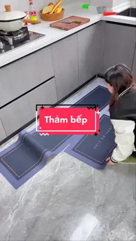 Thảm bếp bộ 2 tấm ngắn , dài #xh #muataitiktok #giadung #thambep #thambepchongtruot 
