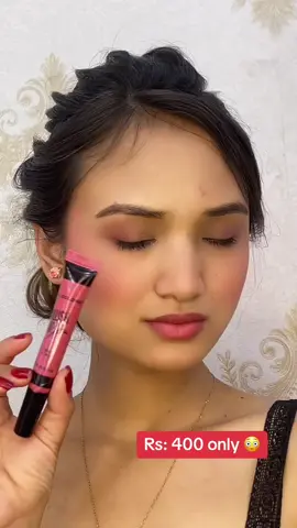 Let’s try L.A Colors Buludh up. 3 in 1 😳❤️ Price rs:400 only. You can get your from:@L.A. Cosmetics Nepal  #fyp #foryoupage #glamourbyasmi #tiktok #lacolorsblush #foryoupage #makeupwithasmi #makeupproduct 