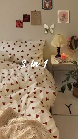 Queen size 3 in 1 Cotton Bedsheet Set ✨️ #bedsheet #bedsheets #beddings #beddingsets #tiktokshop #fyp 