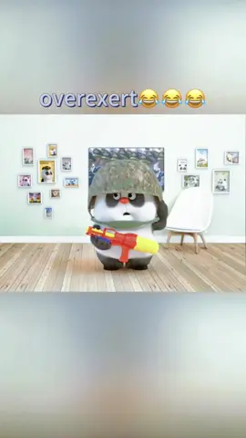 Overexert 😂😂😂#panda #Bambo #review troops 