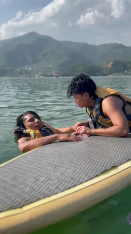 Titanic In Fewa Taal 😆😆 @Prasanna Lama (Mr.Happy) #ganeshgd #prasannalama #titanicmovie #fyp 