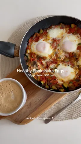 Let me know if u like #EasyRecipes like me! INGREDIENTS: ✯ 150g Tomato puree ✯ 100g Zucchini  ✯ 100g Mushrooms ✯ 3 Eggs Preparation: Cut the mushrooms and zucchini into small pieces and cook in a pan, after that add the tomato puree and allow them to cook for 10 minutes on a slow fire 🔥. When the base is ready, open small spaces in the pan and add the eggs.  Cook for a further 10 min until the eggs are the desired consistency. Enjoy ♥️ #nutritiontips #nutritionhacks #healthytips #lowcarbdiet #lowcarbfood #proteinhacks #lowcarbbreakfastideas 
