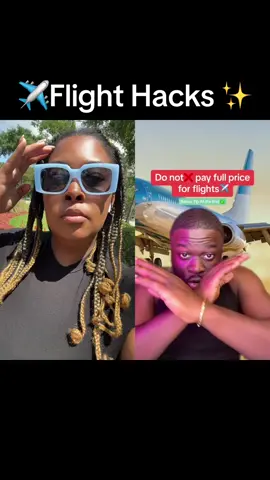 #duet with @Melaninking | Finance Coach  #TravelHacks Great Flight tips for beginners ✈️✨🩵 #flighthacks #flighttipsandtricks #cheapflights #bestflights #keepcalmvacation #traveladvisor #travelagent #affordabletravel #travel2023 #travel2024 #traveltheworld 