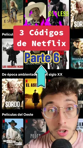 Codigos de peliculas netflix parte 6. 3 codigos secretos de netflix. #codigossecretosnetflix #codigosnetflix #codigosdenetflixquenosabias #codigosdenetflix #codigopeliculasnetflix #peliculasdenetflix #ivanttops #codigosnetflixterror #greenscreen 