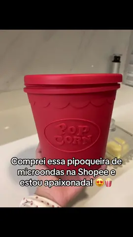 Dos achadinhos que adoro! 😊✨ Link: https://shp.ee/7m7pf7s #comprinhasshopee #achadinhosdashopee #pipoqueira #achadinhos 