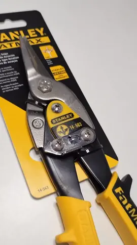 Tesoura Aviação Stanley Corte Reto (14-562) #fy #fyp #stanley #sextouuuuu #ferramentas 