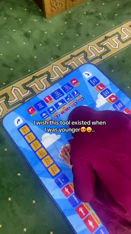 IT WOULD HAVE BEEN SO USEFULLL😍😭 #fyp #talkingprayermat #muslim #childrensprayermat #mysalahmat #islamiceducation #islam #islamic_education 