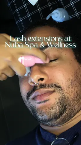 Do a lash set with me @Lash.glamtt  #lashextensions #classicsetlashes #nubaspa 