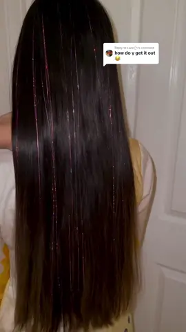 Replying to @Lace ᥫ᭡  Hope this helps 💖 #hairtinsel #hairtok 