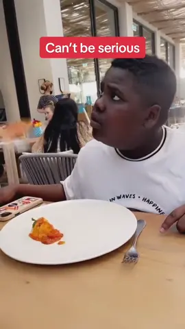 Be so fr #funny #finedining #shoutoutot (h/t foodblog9jatv/IG)