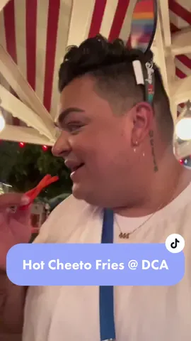 I cant be the only one who didn’t know this…  #foodietok #FoodTok #Foodie #hotcheetos #hotcheetofries #disneyfood #disneysnacks #disneyfoodie #angrydogs #foodreview #dcslay #dca #disneyadult #distok #disneytok 