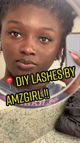 📍DIY lashes x AMZGIRL | Am i now a “makeup” girlie? 🤣 #flightattendant #lashes #musthaves | LINKED IN BIO 