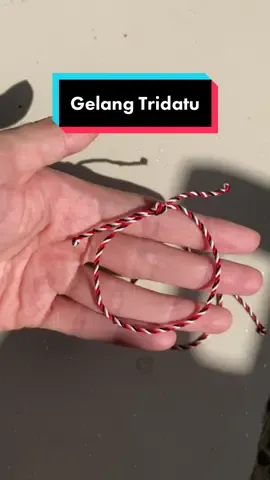 Gelang Tridatu ✨ #GelangTali #GelangPolos #GelangTridatu