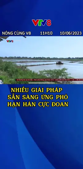 Nhiều giải pháp sẵn sàng ứng phó hạn hán cực đoan #VTV8 