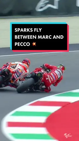 “I wasn’t looking for @Pecco63” 🎙That was quite some déjà-vu from @Marc Márquez! 💨 And as you can tell by the hand gestures, Bagnaia was not happy about it! 😤  #ItalianGP 🇮🇹 #MotoGP #Motorsports #Motor #SportsOnTikTok #PeccoBagnaia #MarcMarquez 