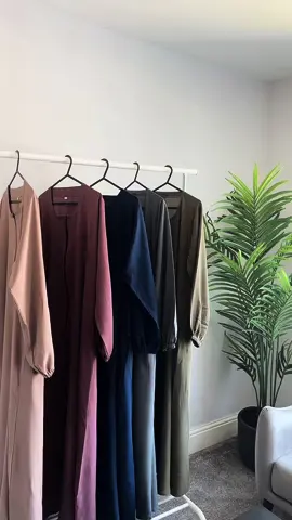 Our well awaited HUDA ABAYA is back in stock!!! In gorgeous colours ideal for summer….(zipped pockets on both sides) #SmallBusiness #promote #modestfashion #abaya #muslimtiktok #modest #abayagirls #hijab #hijabigirl #hijabi 