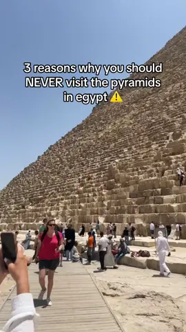 you need to be seriously careful if you come here #egypt #pyramids 