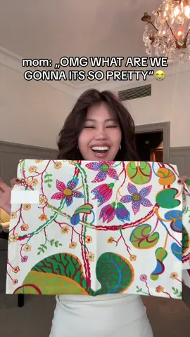 my mom at the end 😭😭 Thank you @Max Mara 😭🫶🏽