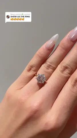 Replying to @Jasmine 🌿 he did so well🥹 #fyp #engagementring
