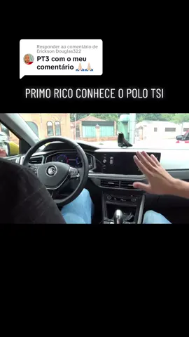 Respondendo a @Erickson Douglas322  Tecnologias do polo em 2018! com primo rico #razukbackstage #carros #vw 