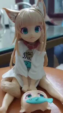 CATIMINI Mô Hình Cô Gái Ngồi Trong Một Vị Trí Ngồi Ngồi Và Ăn Cá, anime Catwoman Làm Bằng Tay Đẹp Để Bàn Trang Trí chassis 💎 Đừng quên 1 Tim, 1 Follow và 1 Share nhé! 🌸Cám ơn các chiến hữu🌸 Phần 1-4 (1)