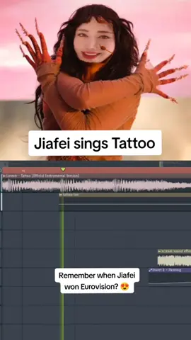 And cupcakKe even collabed with her! 🥰 #野花香 #jiafei #jiafeiremix #jiafeiscream #jiafeiproducts #jiafeifamily #jiafeiteam #eurovision #eurovision2023 #esc #loreen #tattoo 