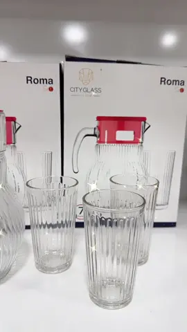 Roma 7 parça sürahi ve 6’lı bardak seti sadece 120₺