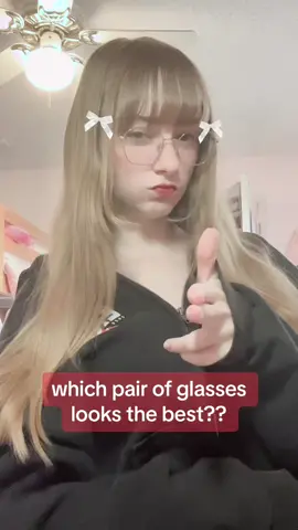 i like them all i cant even decideeee sry abt the weird pouting💀 #kawaii #kawaiitiktok #glasses #glassesgurlsss #fyp #foryoupage 