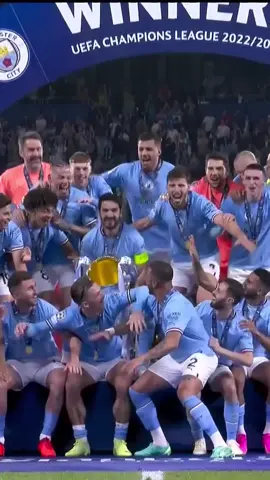 It’s official 🏆👑 #mancity #mancityfc #manchestercity #manchestercityfc #championsleague #ucl2023 #uclfinal #uefachampionsleague 