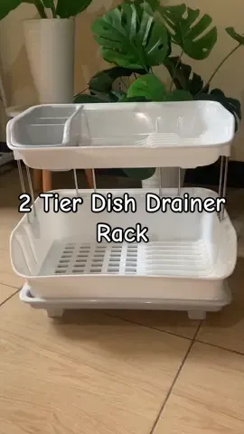 2 Tier Dish Drainer Rack para sa inyong kitchen @LOCAUPIN.official #dishrack #dishdrainer #dishdrainerrack #KitchenHacks #kitchen #2tierdishdrainerrack #platedrainer #organizer #dishdryingrack #kitchenessentials 