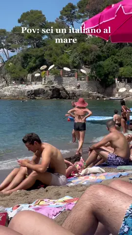 Pov: Sei un italiano al mare 🏖️  #mare #vacanza #spiaggia #italy 