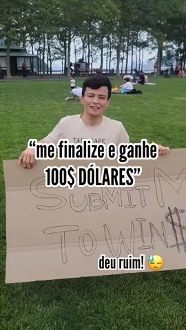 desafiando pessoas do parque a me finalizarem!!! cem dólares se conseguir!!! #jiujitsu #bjj #desafio #brincadeira #joaomiyao #paulomiyao #faixapreta #engraçado 