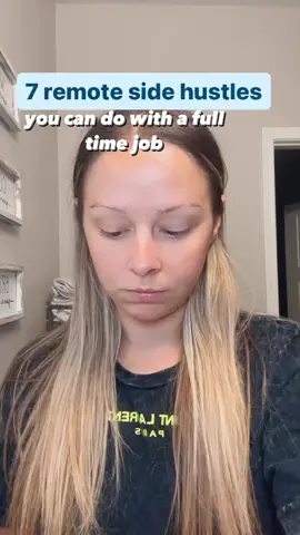 7 side hustles you can still do with a full time job! #7 is my ultimate fav & the most profitable. Give me a follow & comment “ready” to learn more!