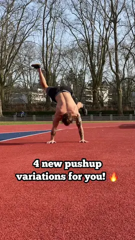 Tag someone who needs to try them 💪🏼 ⠀ 4 pushup variations to make your bodyweight workout more playful 🔥 ⠀ Give them a try! #happytoinspire #workoutmotivation #bodyweighttraining #fitnessinspiration 