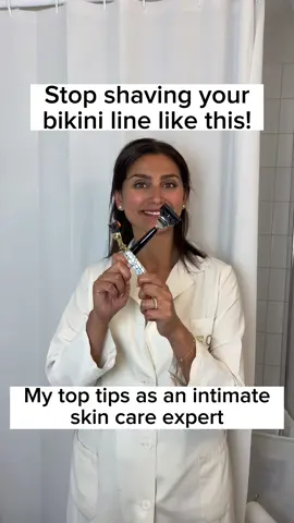 These are the three most common mistakes when shaving the bikini line! #deodoc #deodocwellness #intimateskincare #sweden #educational #womenfounded 
