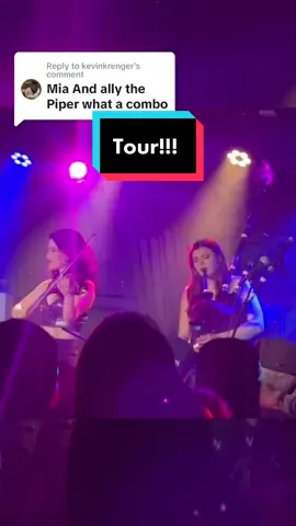 Replying to @kevinkrenger   just in case you wanted to know what happened on our tour……  @Ally the Piper (videos: usa kilts, power of vision, darryl brady, phoebe katis. Drums Dom rosario marraffa iii, guitar @Dov Beck-Levine ) #tour #violin #bagpipes 