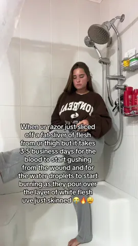 Razor nicks are a different level of torture bro 