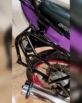 el secreto está en el trapito de la careta jajaja #boxerct #boxerct100 #modofication #motos #morado 