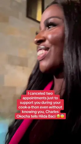 Charles Okocha finally meets Phenonom Hilda Baci #pulsenigeria #pulsecelebs #nigeriacelebrities #hildabaci #charlesokocha #hildabacicookathon 