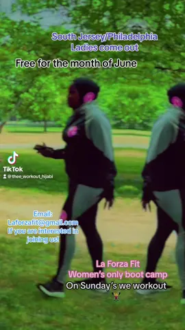 La Forza Fit women’s only boot camp #alhamdulliah #mashallah #Fitness #muslimfitness #fyp #workoutroutine #groupworkout #womenempowerment #womensupportingwomen 