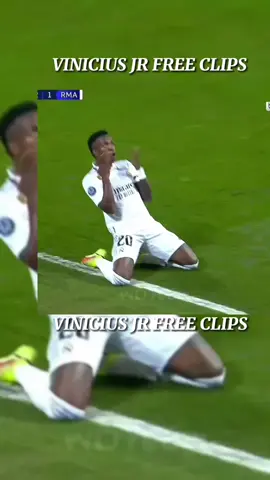 VINI JR. FREE CLIPS // #championsleague #Realmadrid #viniciusjr #freeclips 