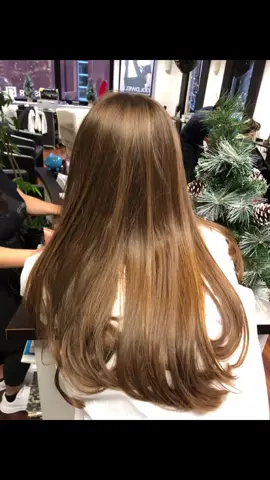 my fav hair color 💋💘 #brownhaircolor #aesthetic #fyp 