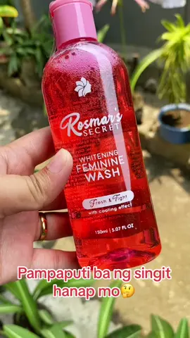 Hanap mo din ba ay pampaputi ng singit? Why not to try this product Rosmar Whitening Femenine Wash with cooling effect ang bango bango pa #rosmar #rosmarlangmalakas2022 #rosmarwhiteningfemininewash #fyp 