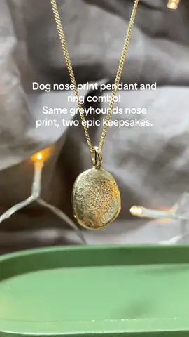 Solid gold keepsakes to celebrate your dog. Lovingly made to order in Melbourne 🖤 #giftsfordoglovers #keepsakejewellery #giftsforpetlover #wedontdeservedogs #doggo #cutedogsoftiktok #greyhoundsoftiktok #dogstuffyouneed 
