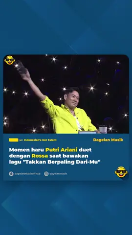 Terharu banget 😭. Momen Teh Oca duet dengan Putri Ariani membawakan lagu 
