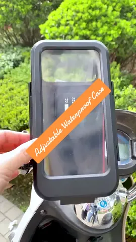 Cellphone Waterproof Case Adjustable and Durable for Motor #tiktokshop #cellphoneholder #fyp #tiktokfinds #waterproofcase #foryou 