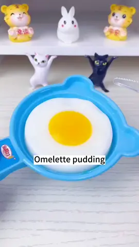 #sweets #thai #kids #friedeggpudding #pudding 